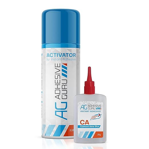 Adhesive Guru CA Glue with Activator Woodworking