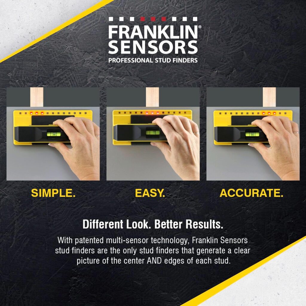 Franklin Sensors: The Finish Carpenter's Choice for Stud Finding