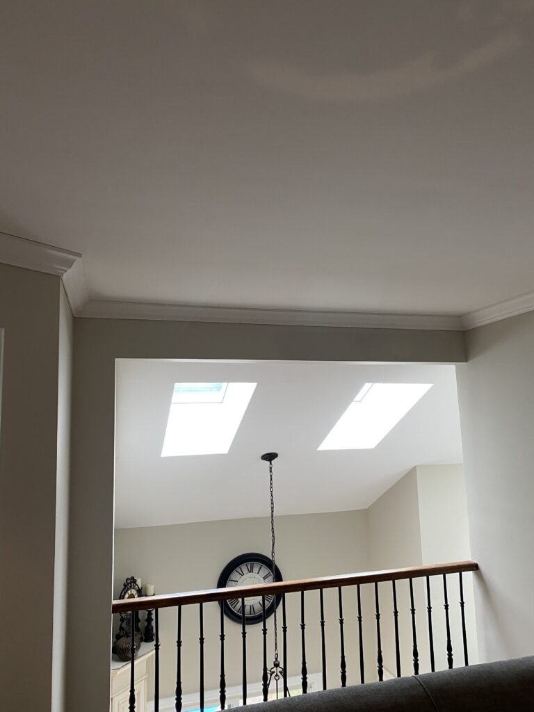 crown molding installed by a finish carpenter in Oakville